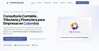 TLM Get Adviced corporate site: accounting, tax and financial consulting