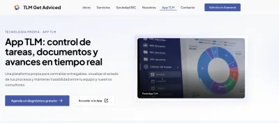 TLM app: task, document and progress control panel in real time